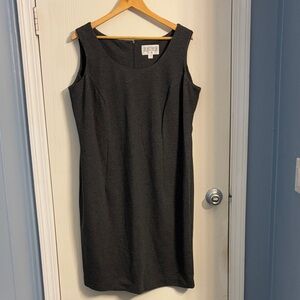 Julian Taylor Classic Black Midi Dress